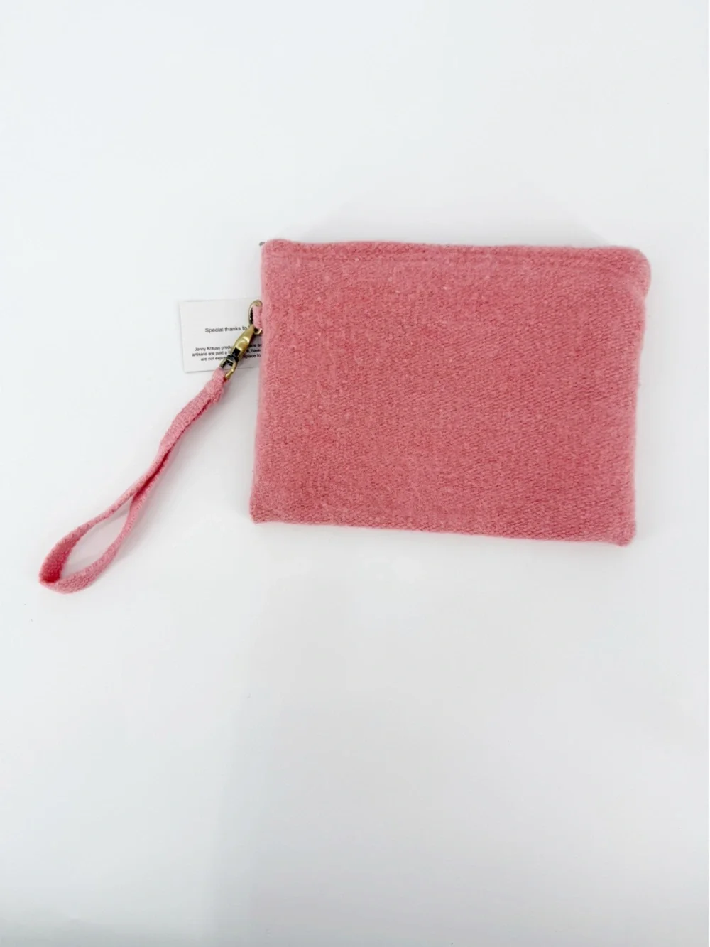 New Jenny Krauss Embroidered Clutch “E”